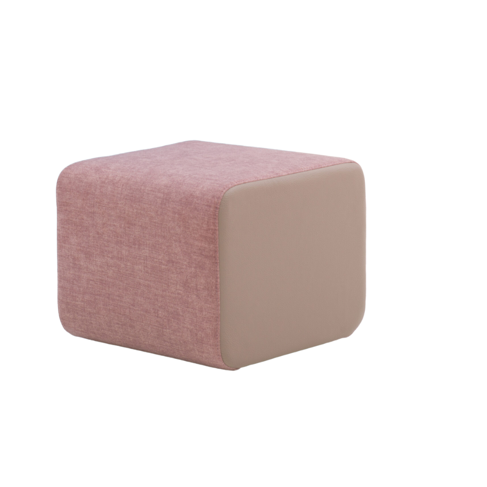 They & Me hocker Batida Roze 44 x 44 x 47 cm