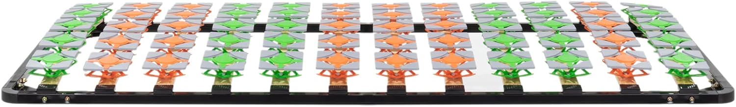 i-flair Tellerlattenrost 80x200 cm, Lattenrahmen Ergo IF57 mit Tellerfedern - für alle Matratzen und Betten geeignet