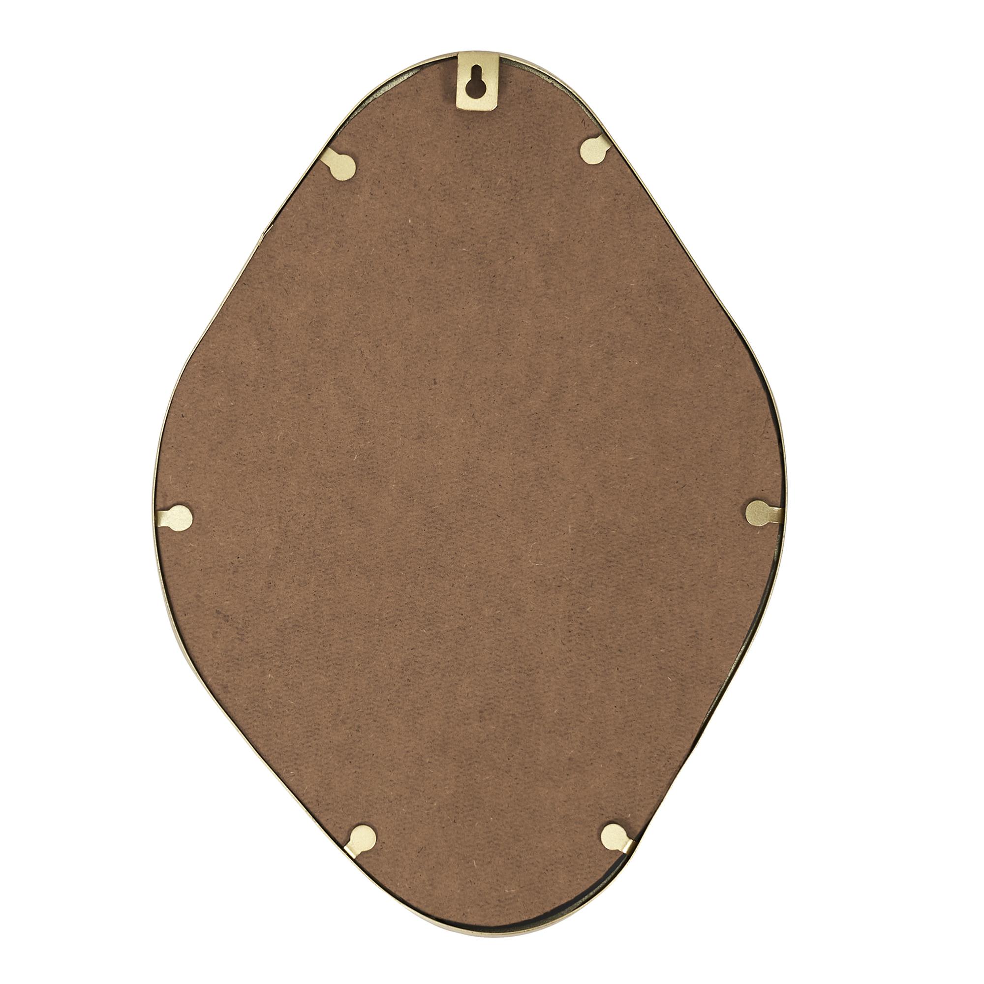 MIROIR DECO CONTOUR DECO DORE LOSANGE