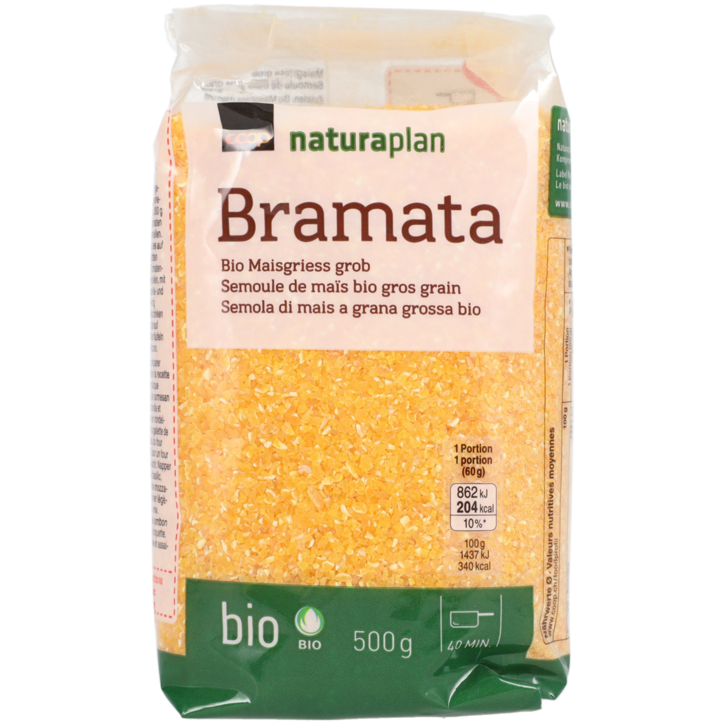 Naturaplan Bio Bramata Maisgriess grob