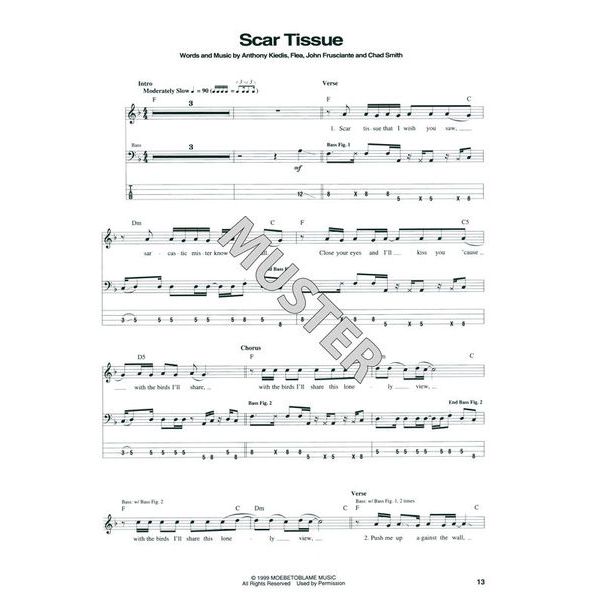 Hal Leonard RHCP Californication Bass