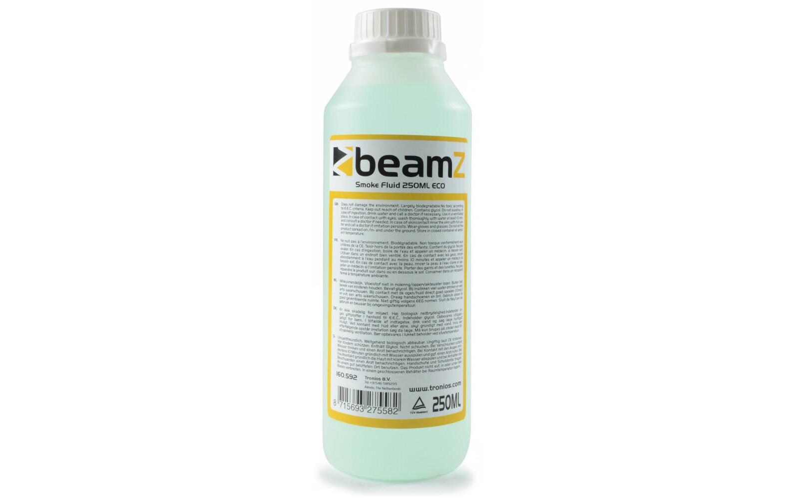 Nebelfluid ECO Green 0.25 lNebelfluid auf Wasserbasis, 250 ml
