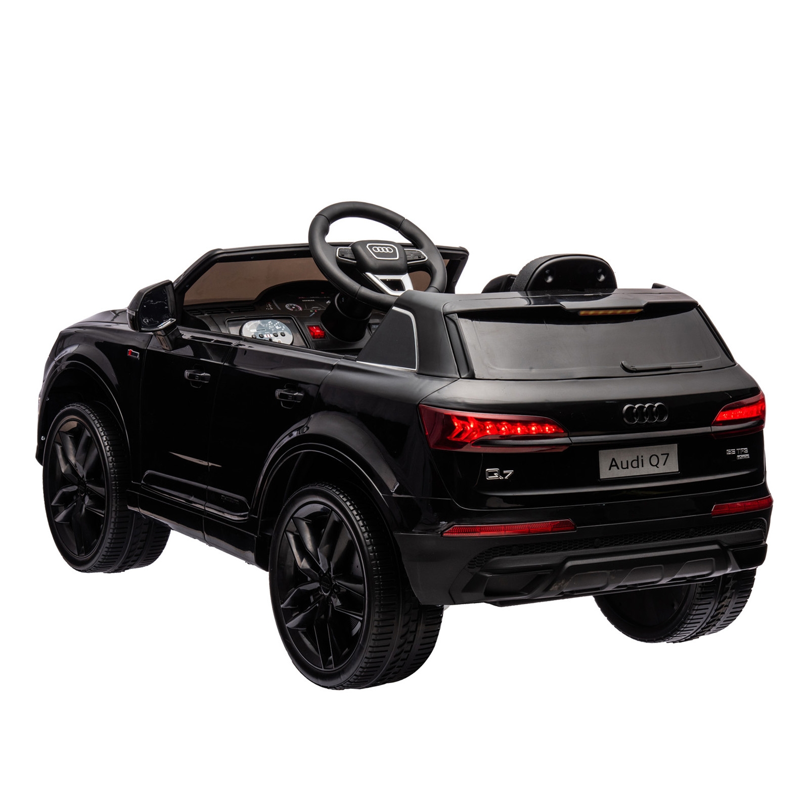Elektroauto Kinder Audi Q7 schwarz
