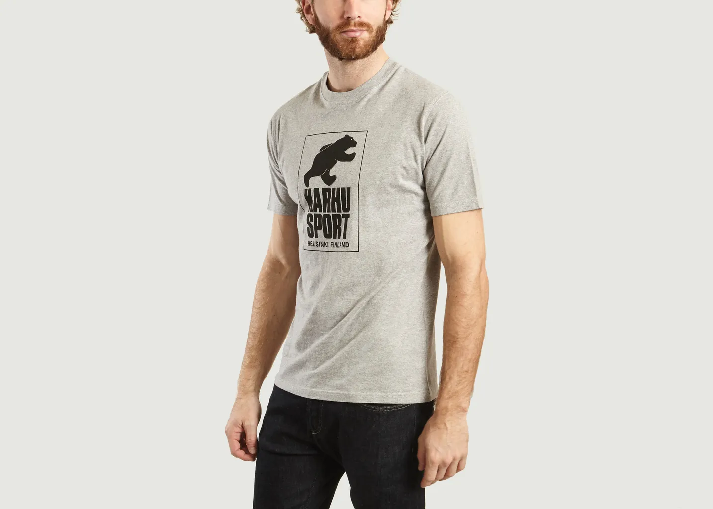 T-Shirt Logo Heather Grey Karhu