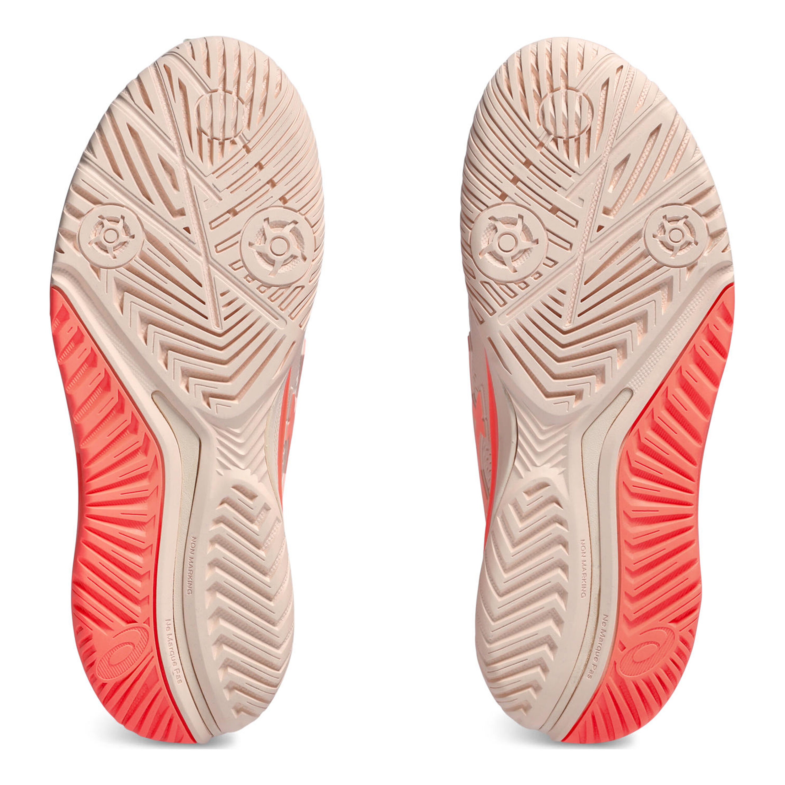 ASICS Gel-Resolution 9 Chaussures Toutes Surfaces Femmes - Abricot, Corail