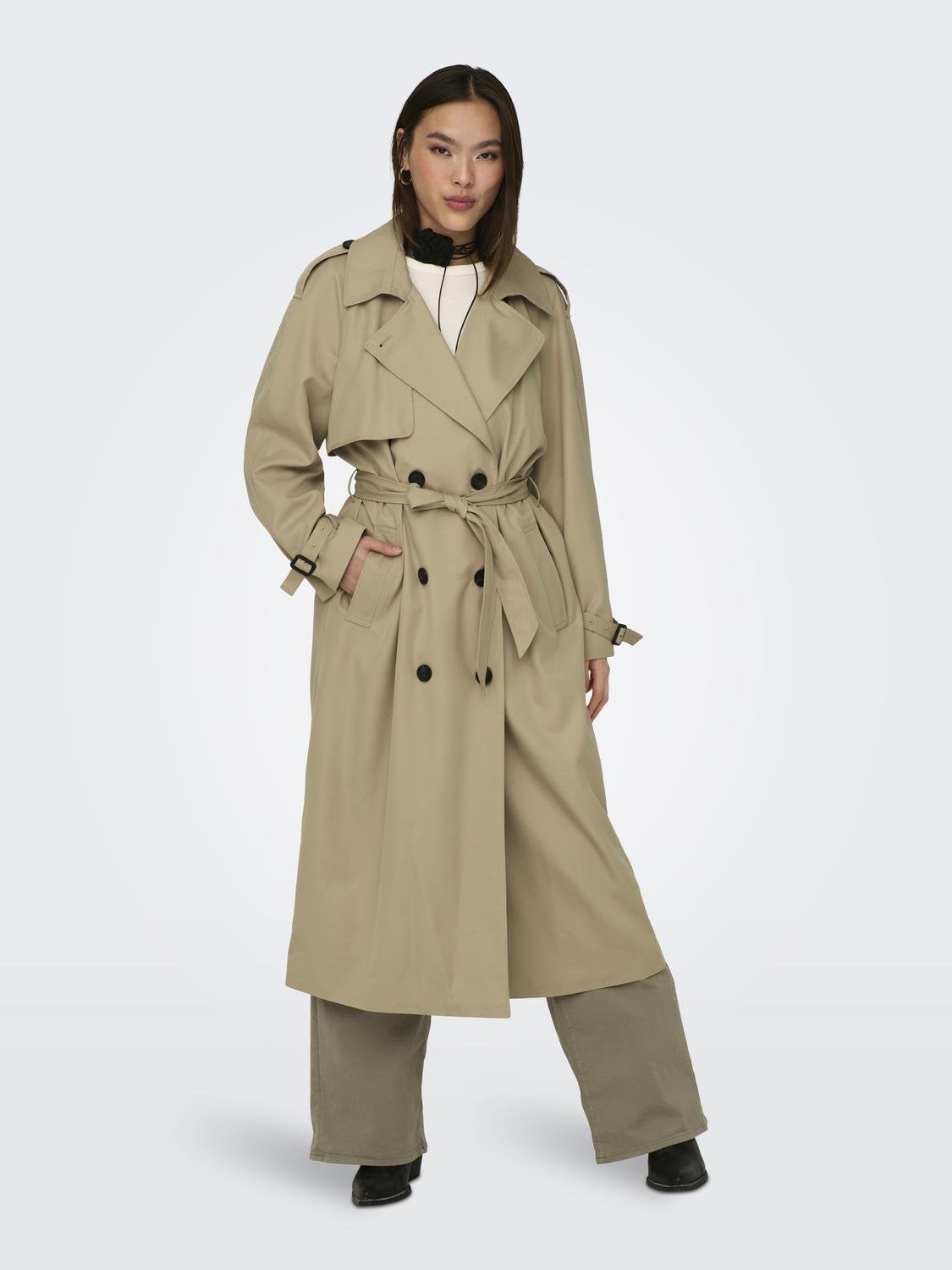 ONLCHLOE Trenchcoat Tannin