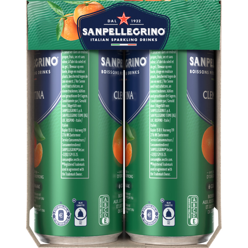 S. Pellegrino Clementina 6-pack