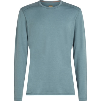 Icebreaker Merino 200 Oasis Crewe Funktionsshirt Lang Blue Ash Herren