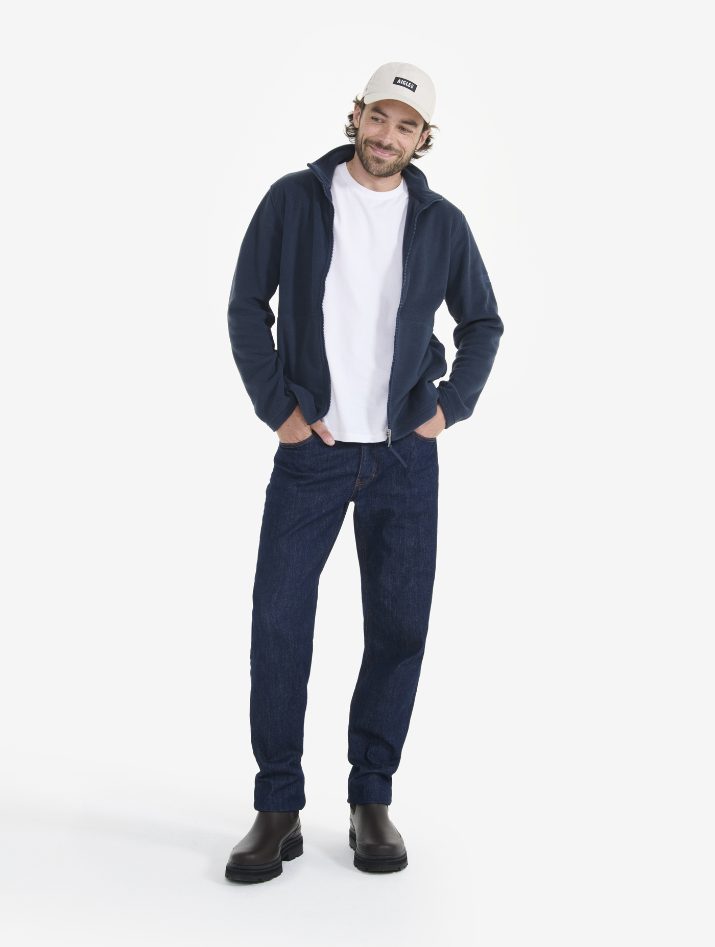 Polaire microfibre T-KIT avec fermeture éclair EMPIRE
