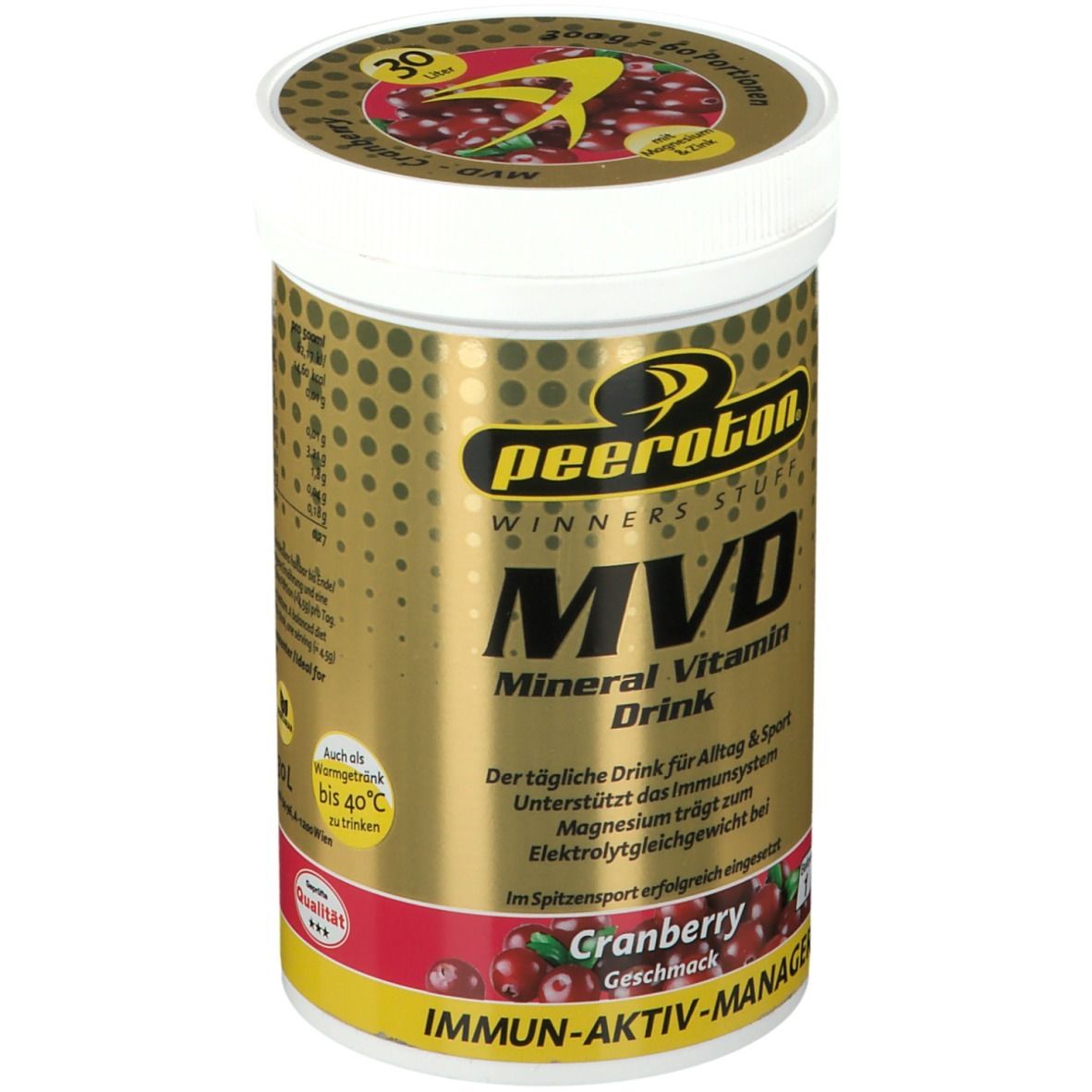 peeroton® MVD Mineral Vitamin Drink Cranberry