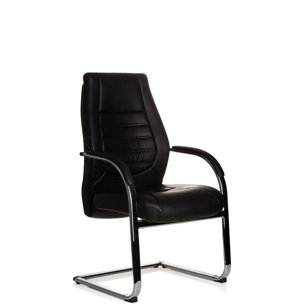 Freischwinger VITORO V Kunstleder mit Armlehnen hjh OFFICE