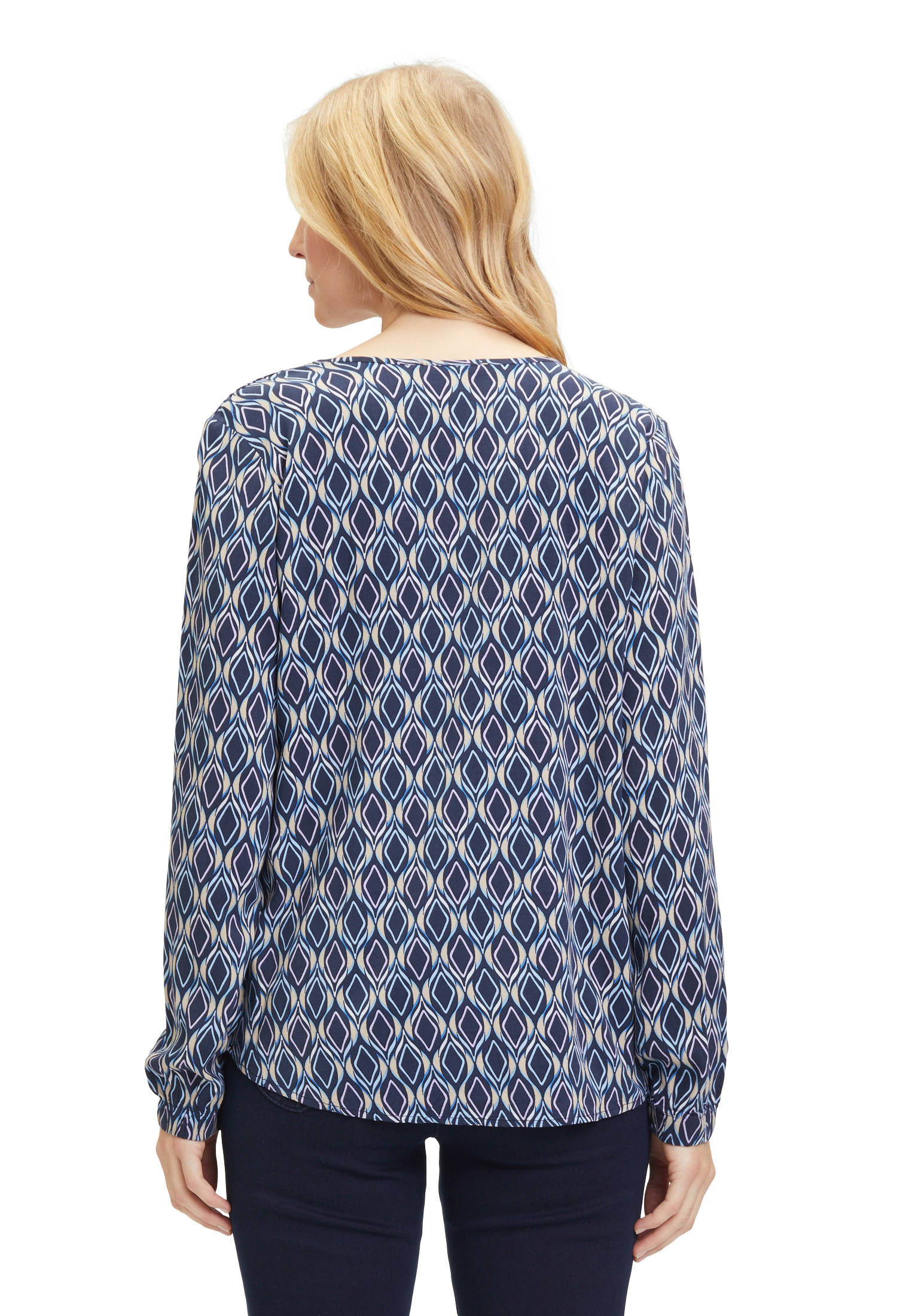 Betty Barclay| Damen Schlupfbluse mit Stehkragen