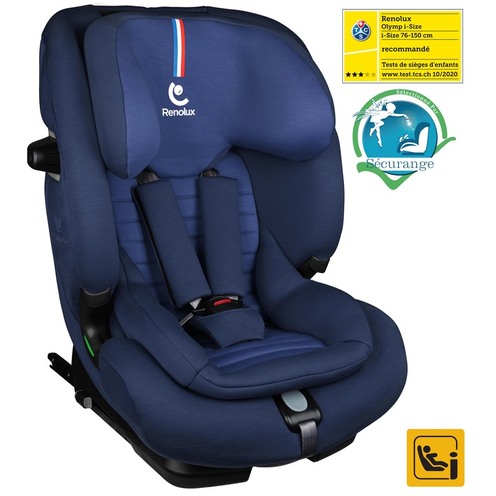 Siège-auto Olymp I-size Gr 1/2/3 Softness Ocean - RENOLUX