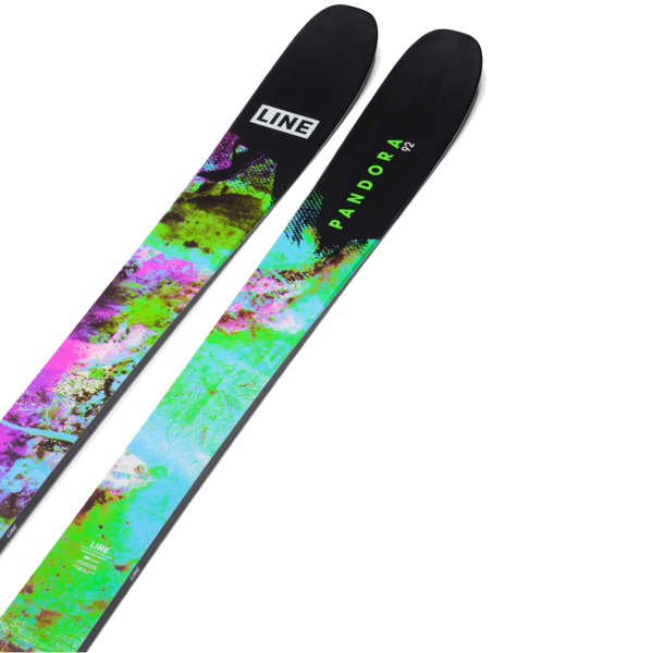 Ski LINE PANDORA 92 BLACK/GREEN