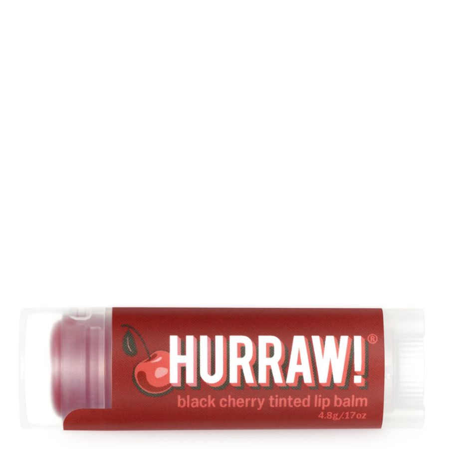 Hurraw! Black Cherry Tinted Lip Balm 4,8g
