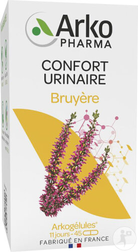 Arkopharma Bruyère Confort Urinaire 45 Gélules Végétales