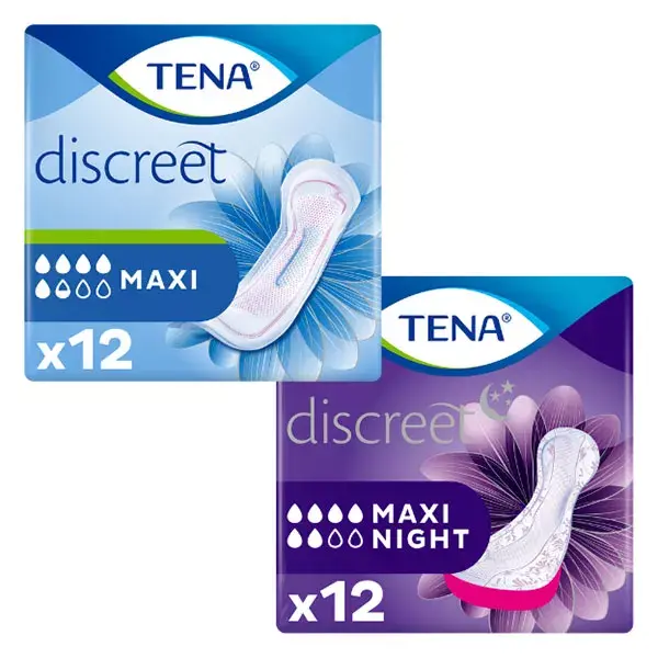 TENA Discreto Dia e Noite Combo
