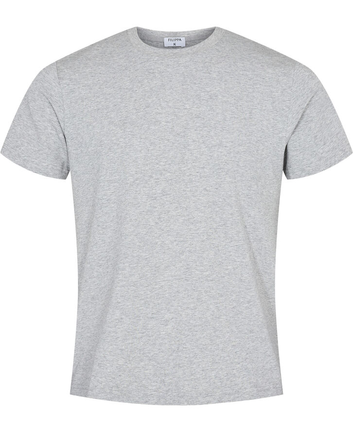Filippa K Stretch Cotton Tee Light grey