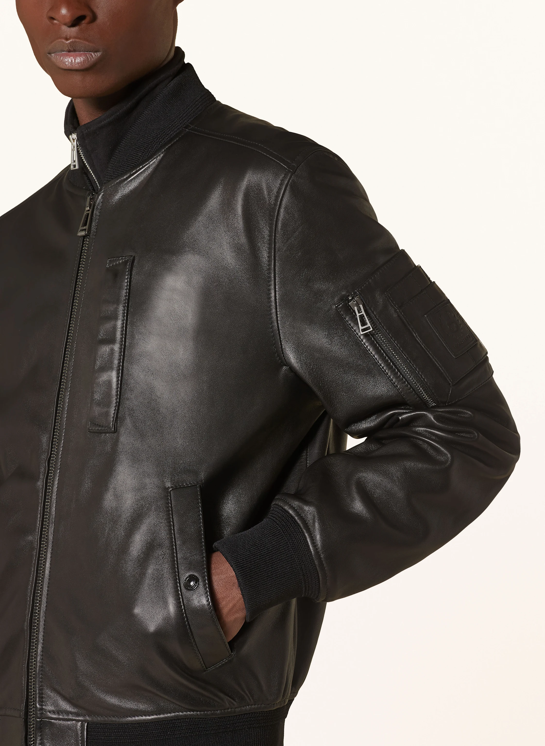 BELSTAFF Lederjacke MARKER