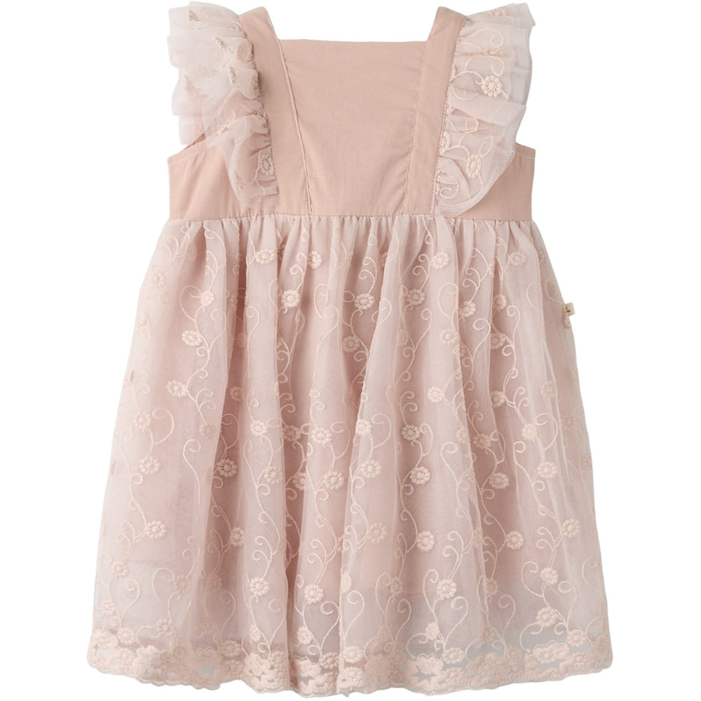 Køb Lil'Atelier Peach Whip Nmffeya Sl Tyl Kjole Lil