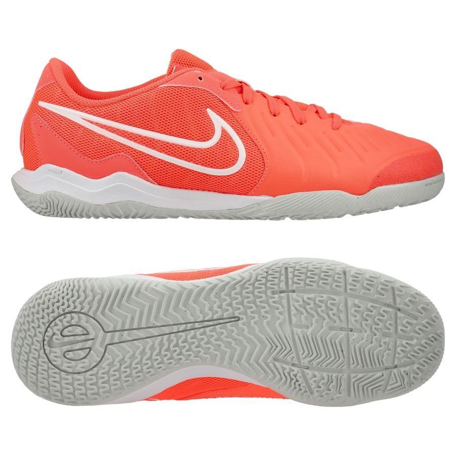 Nike Tiempo Legend 10 Academy IC Mad Energy - Hot Lava/Blanc