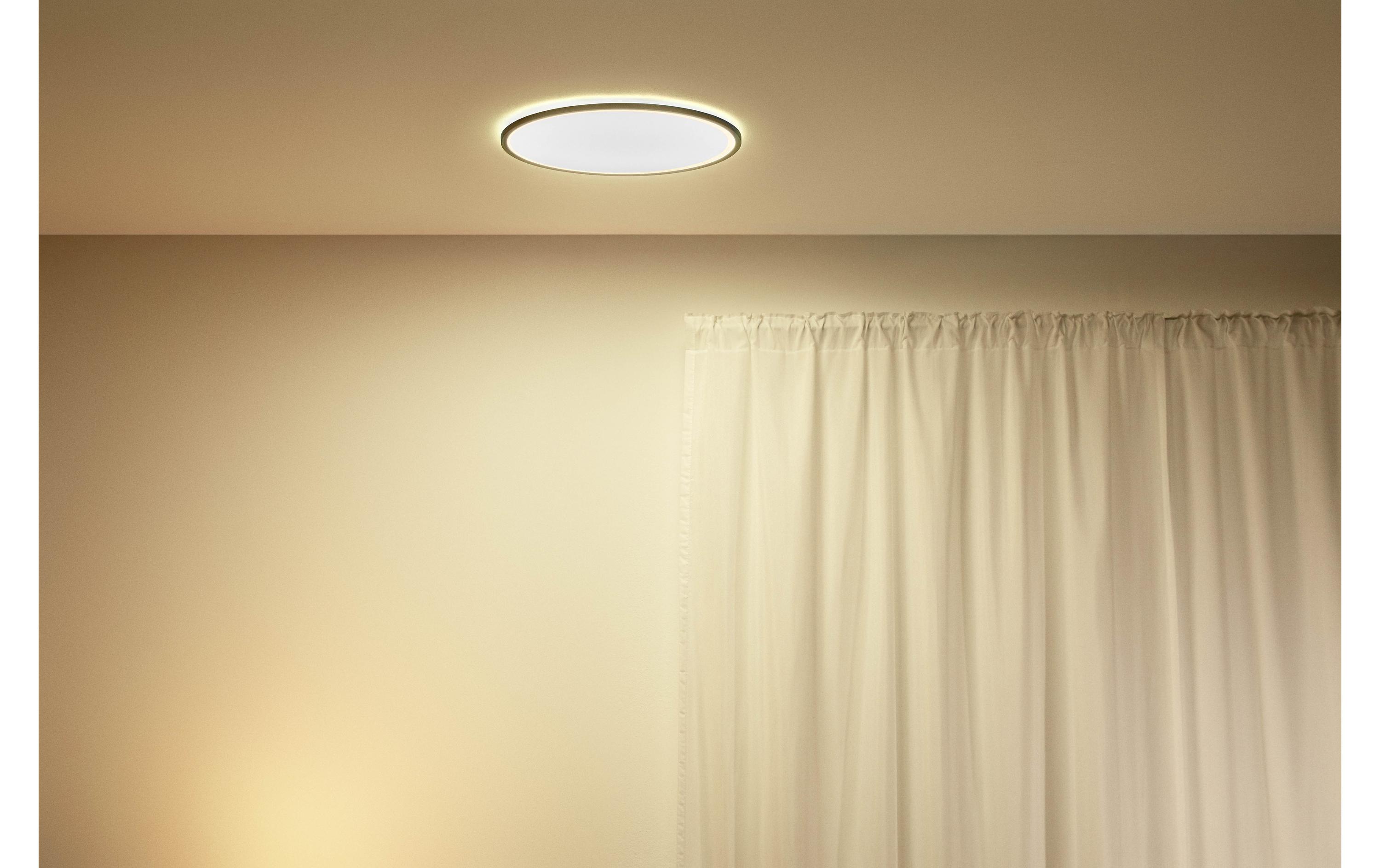 Superslim Tunable White Deckenleuchte 2450 lm SchwarzSmarte Deckenleuchte, steuerbar über Matter, WLAN
