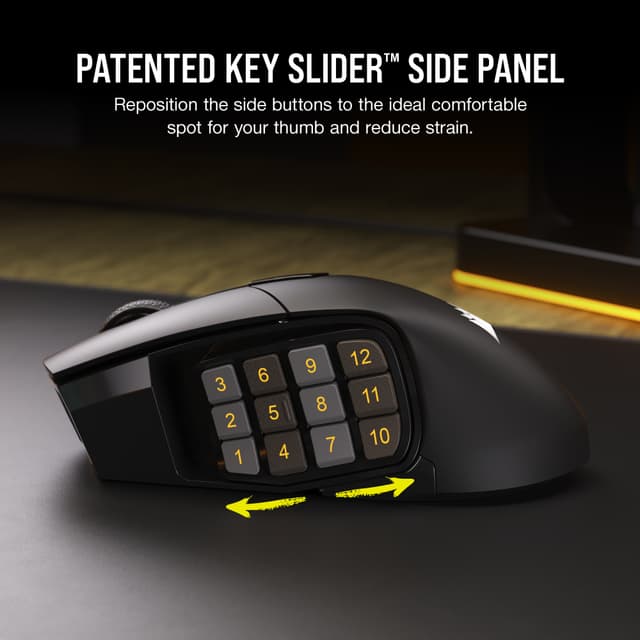 Corsair Scimitar Elite trådløs gaming mus