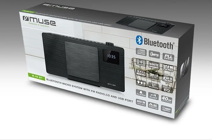 Muse M-60 BT Enceintes connectées