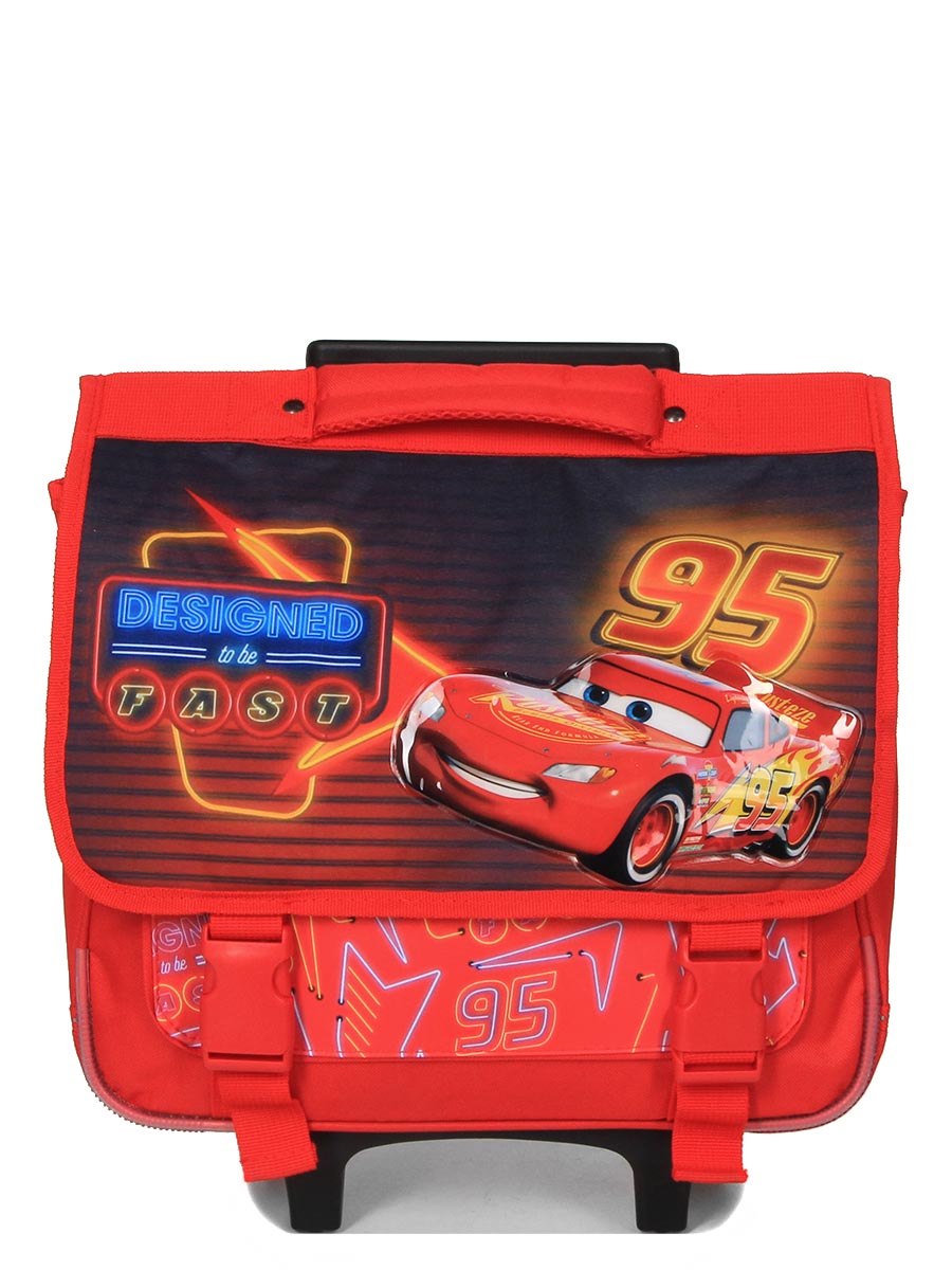 Cartable À roulettes Cars 3 - 38 cm