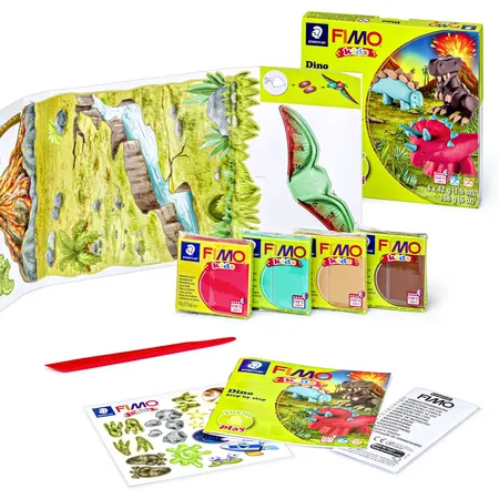 STAEDTLER® FIMO® kids Modelliermasse form&play Dino