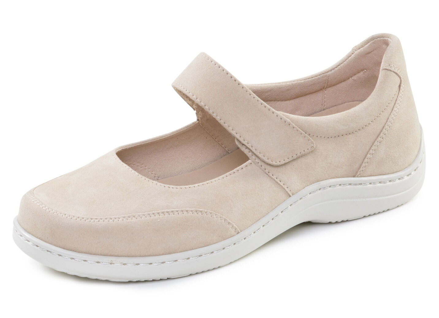 ELENA EDEN, bequeme Damen-Slipper, Weite H, mit herausnehmbarem Fussbett