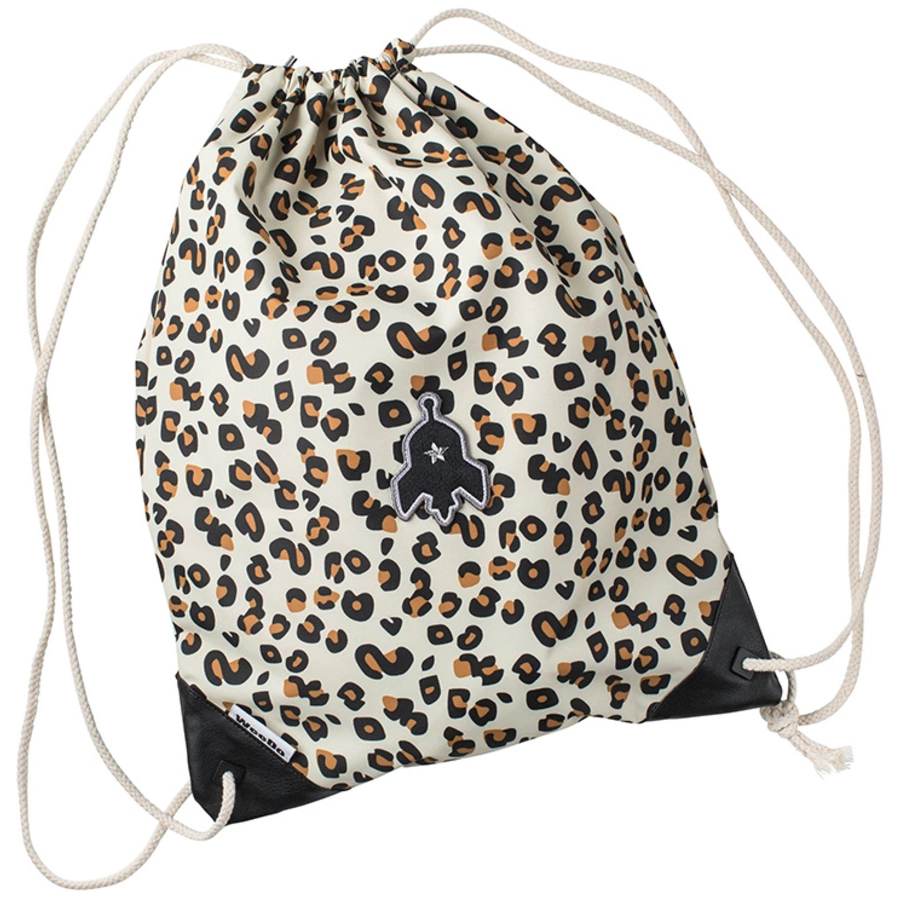 WeeDo Turnbeutel Monsterbag CHEETADO Leopard leoprint | brown