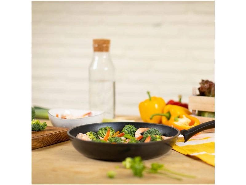 Kuhn Rikon Bratpfanne Easy Induction 24 cm Runde Allzweckpfanne