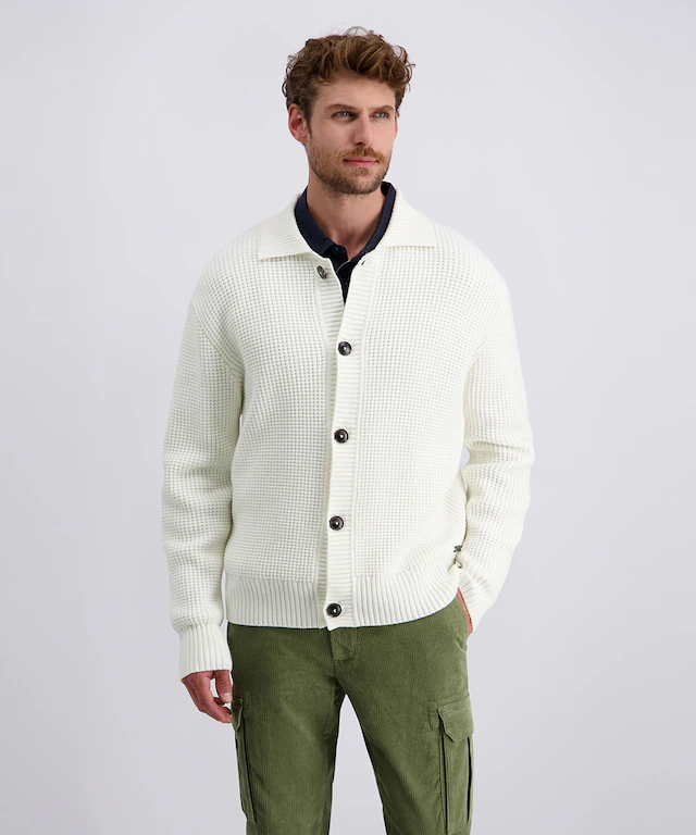 Pierre Cardin Strickjacke , mit Rippbündchen