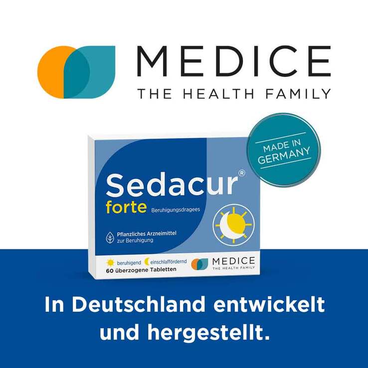 Sedacur® forte Beruhigungsdragees, 60 St