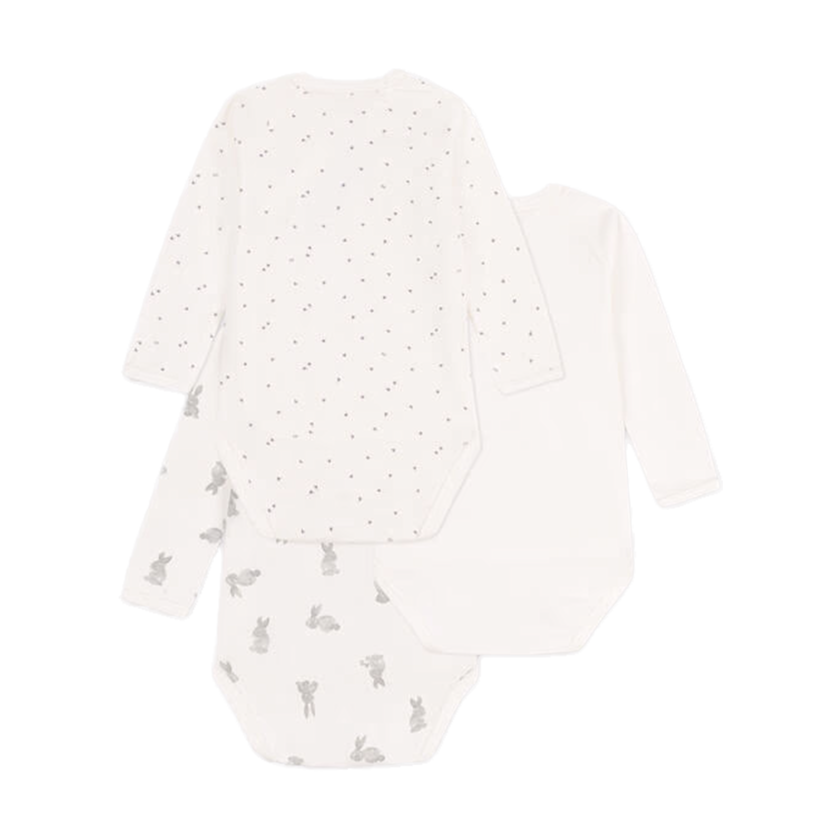 Lot de 3 bodies imprimés en coton| Multicolore
