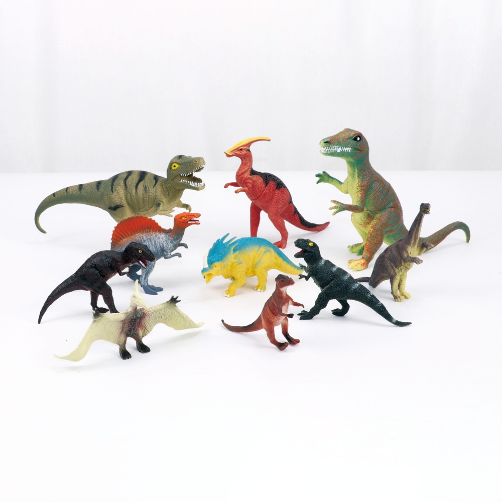10-teiliges Dinosaurier-Set