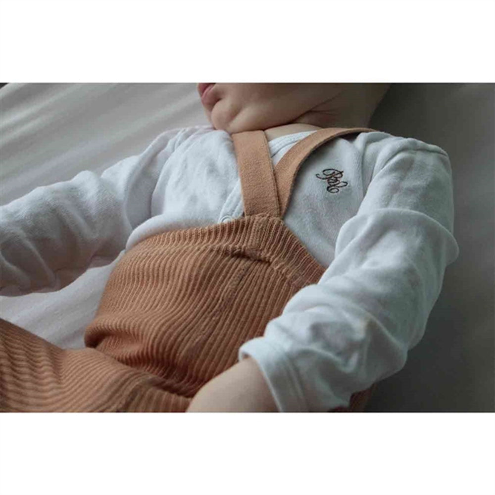 Footed Tights Light Brown - Silly Silas → Luksusbaby.dk