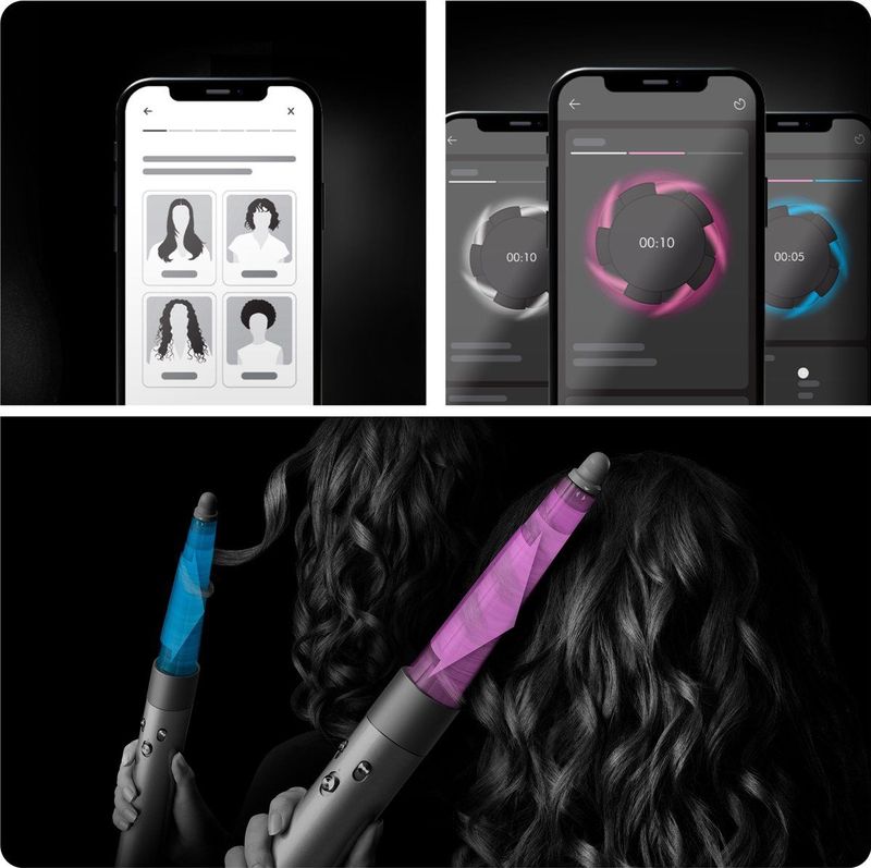 Dyson - Airwrap Curly+Coily - Multistyler - Ceramic Patina/Topaz
