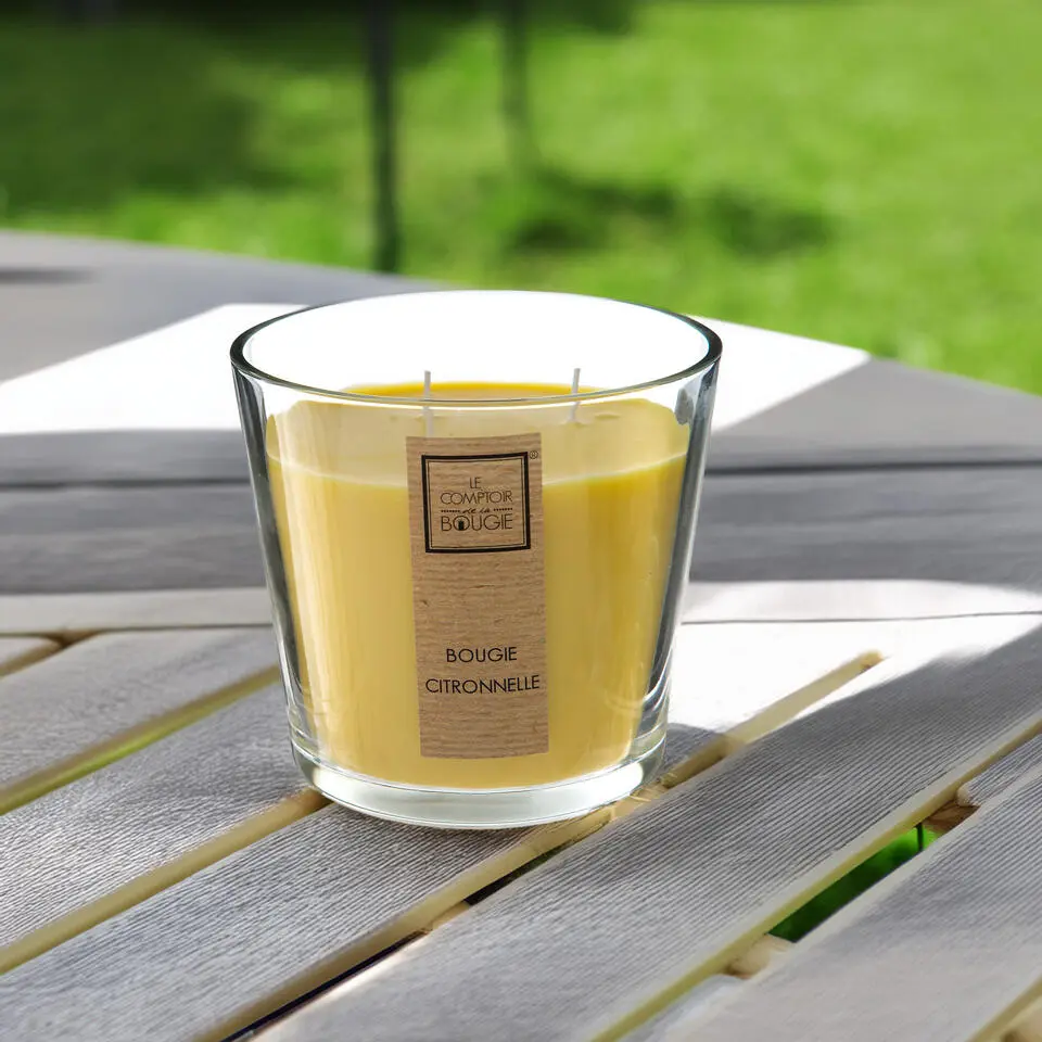 Atmosphera geurkaars citronella Nina - 500g - citroengras - 40uur