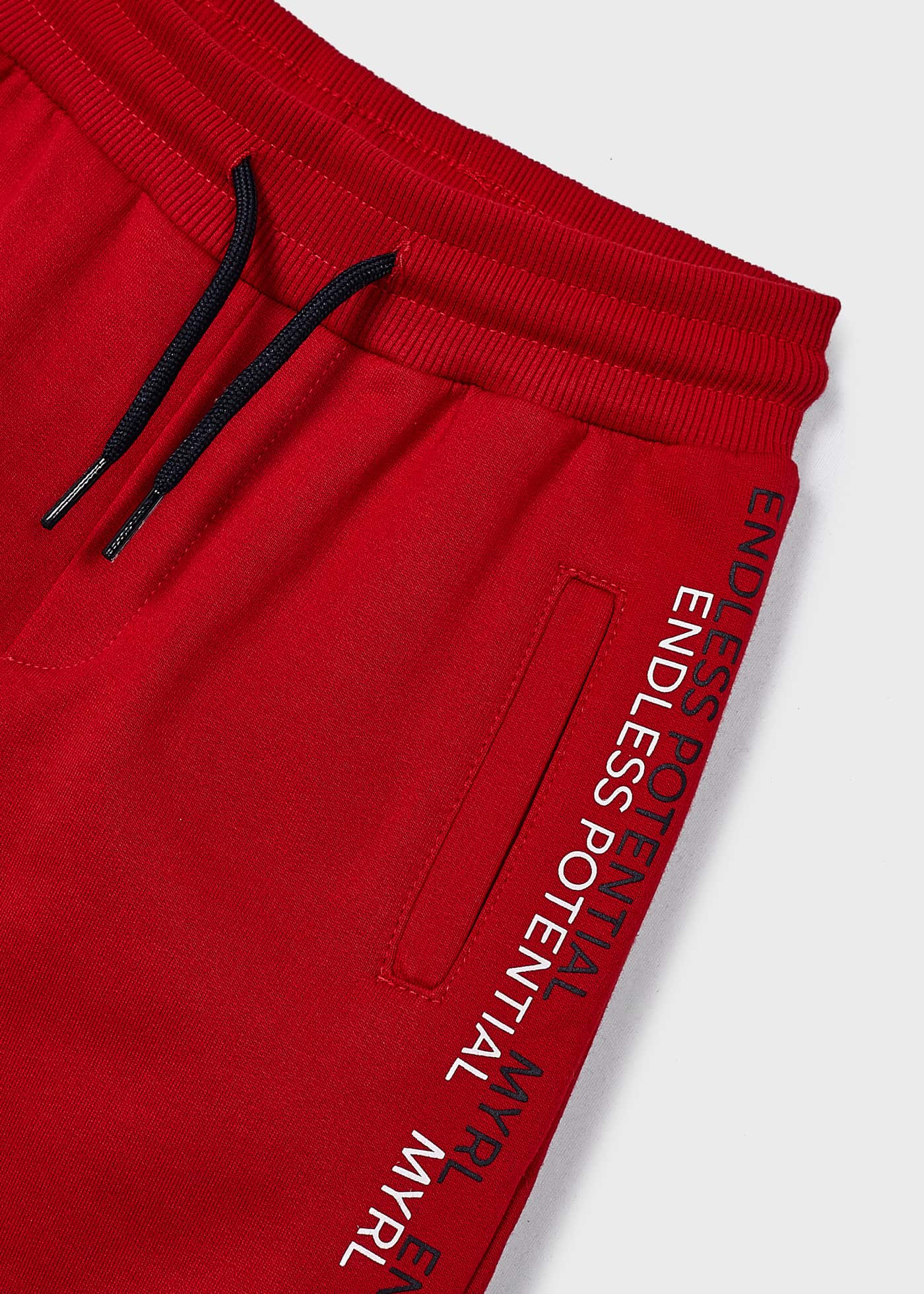 Conjunto de treino de três peças bicolor para meninos