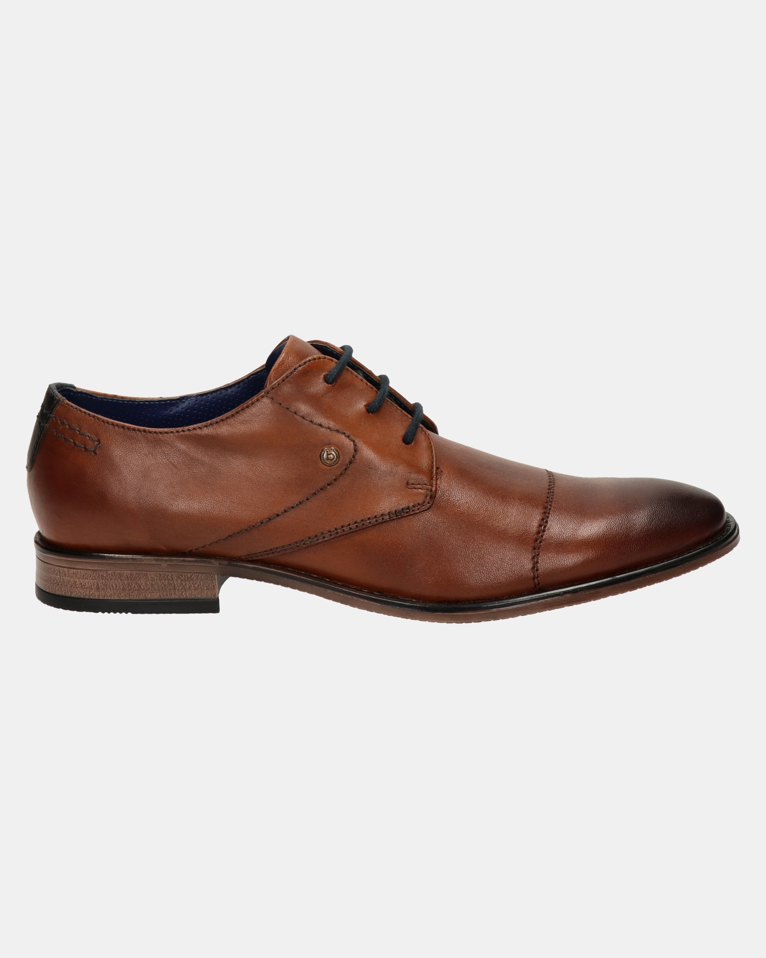 Bugatti Rinaldo Eco Lage nette schoenen  - cognac