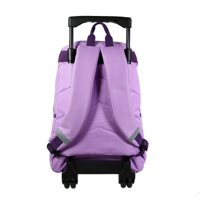 Sac à dos à roulettes La Reine des Neiges - 2 compartiments - violet - Bagtrotter