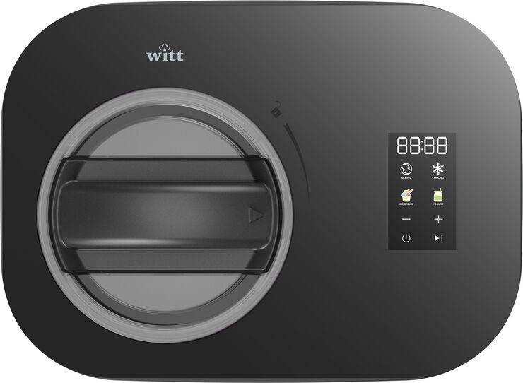 Witt WITT PREMIUM ICE CREAM MAKER 1 L. BLACK Black