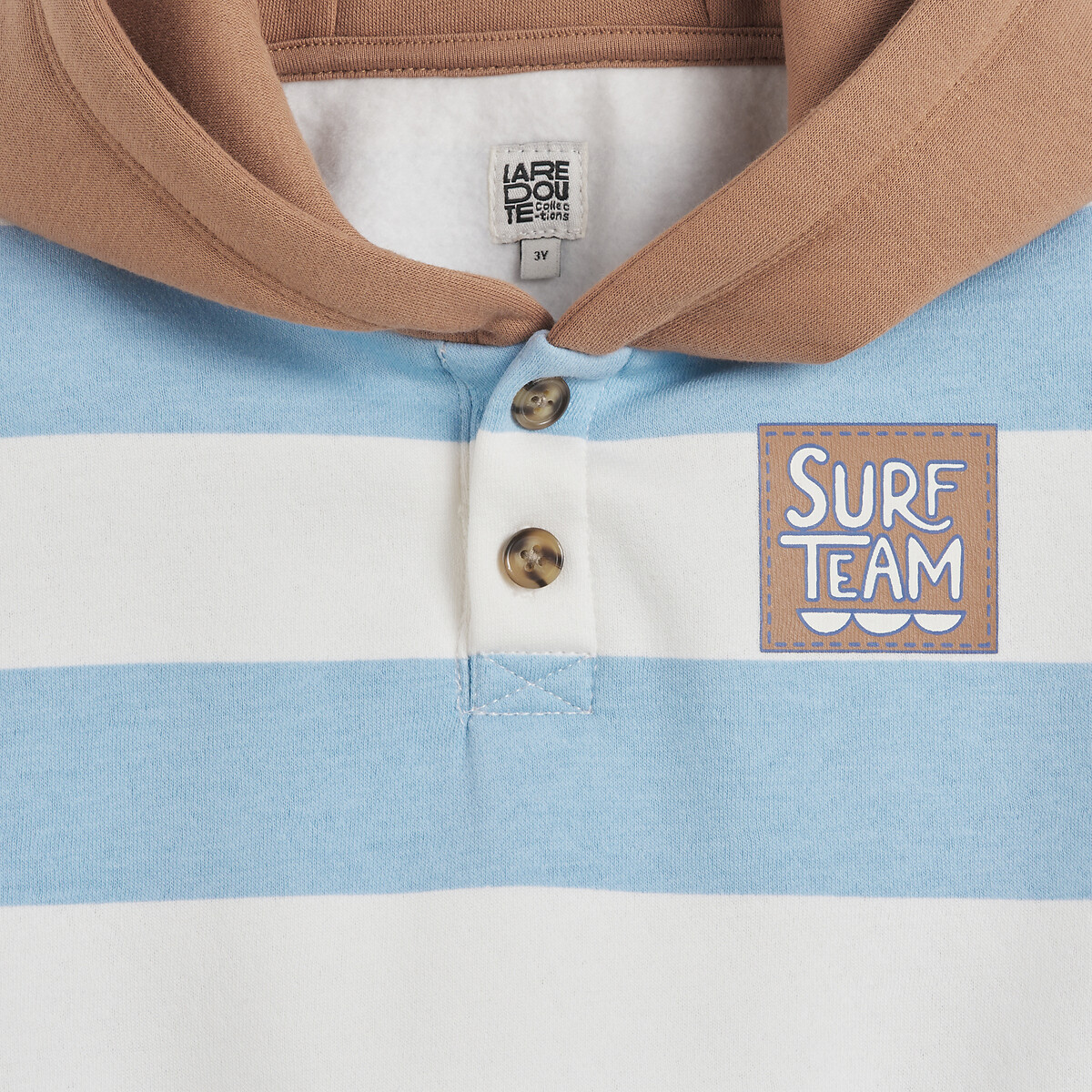 COLEÇÕES LA REDOUTE<br>Moletom com capuz Gestreepte