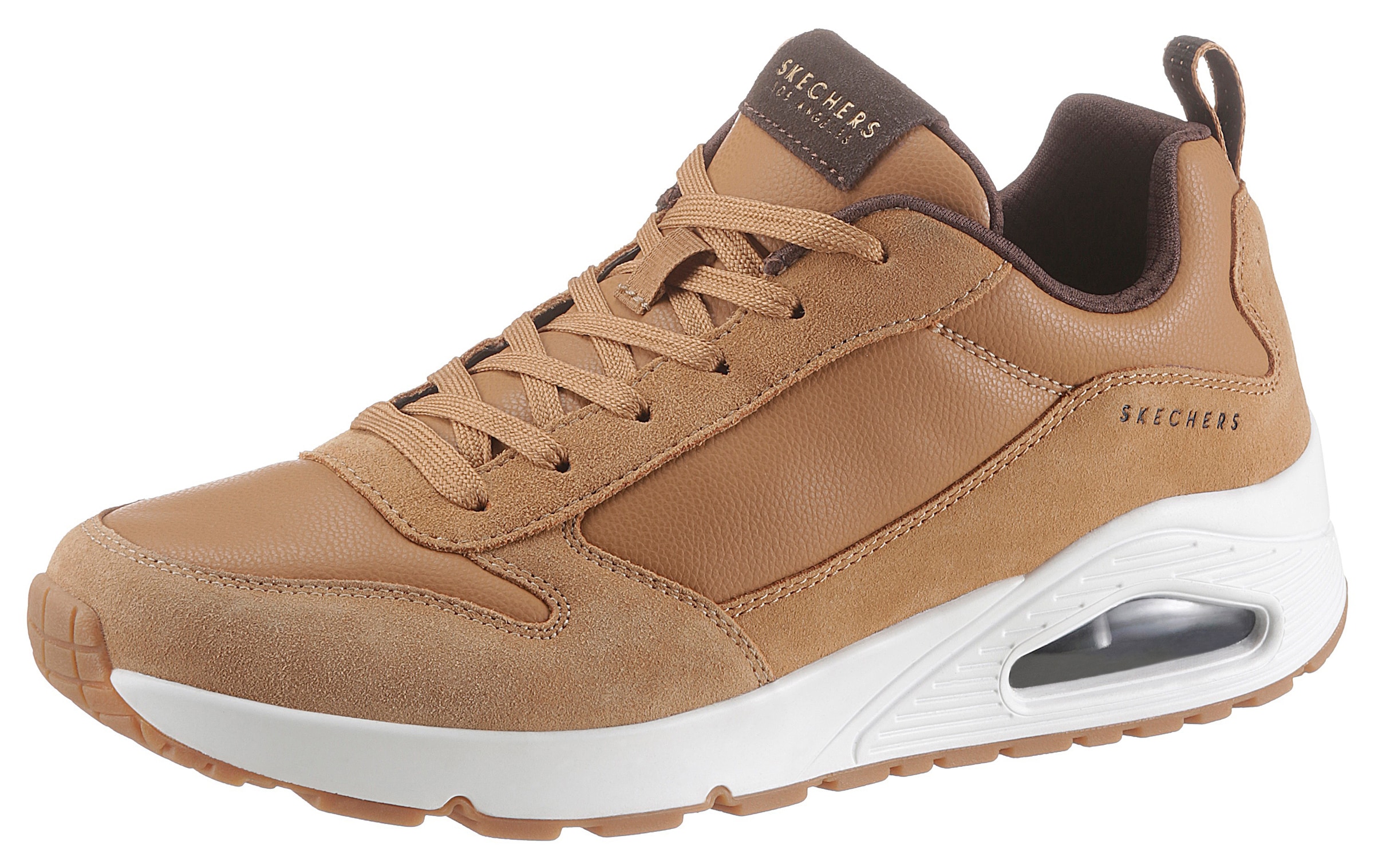 Skechers Sneaker »Uno Stacre«  mit Luftkammernsohle, Freizeitschuh, Halbschuh, Schnürschuh