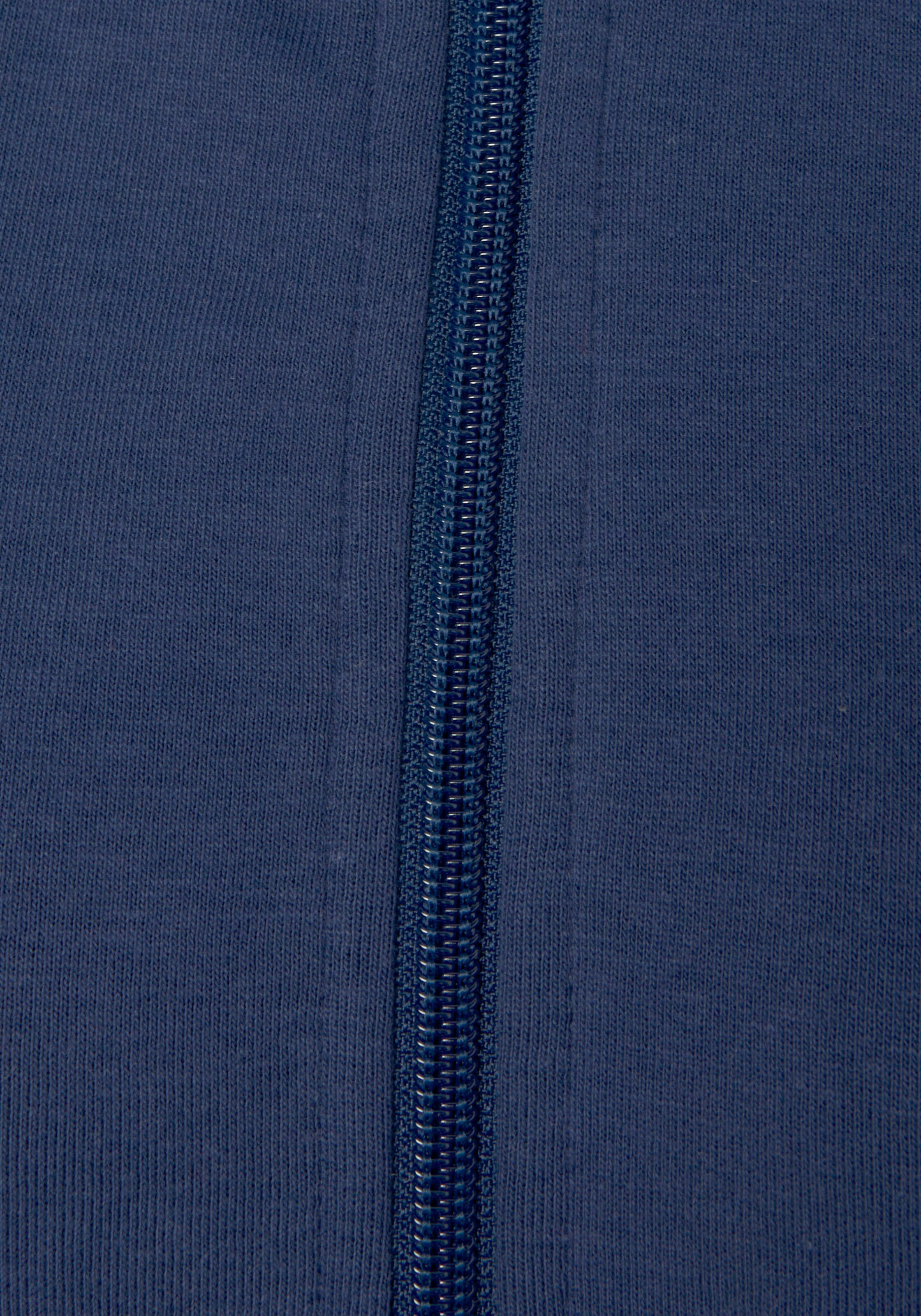 Sweatjacke in blau
