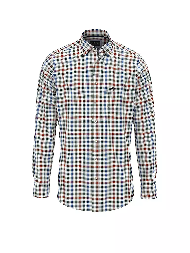 FYNCH HATTON Hemd Regular Fit  braun