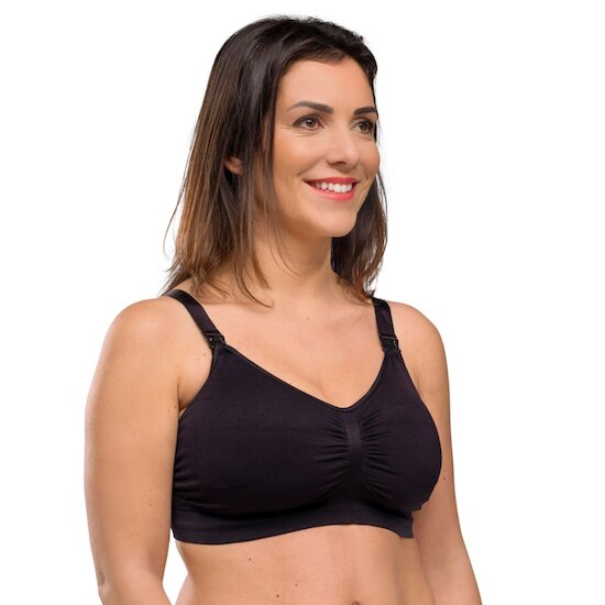 Soutien-gorge grossesse et allaitement rembourré   Noir        L   de               Carriwell