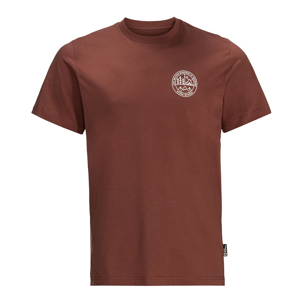 Jack Wolfskin CAMPFIRE - Tee-shirt Homme barn red